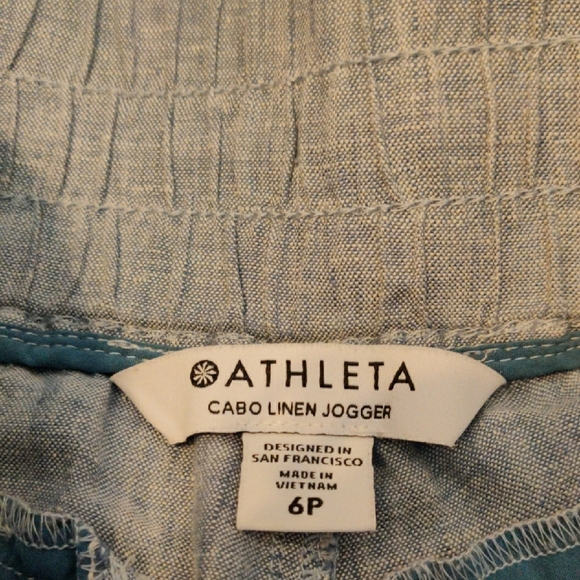 Athleta Light Blue Jogger Pants - Picture 11 of 13